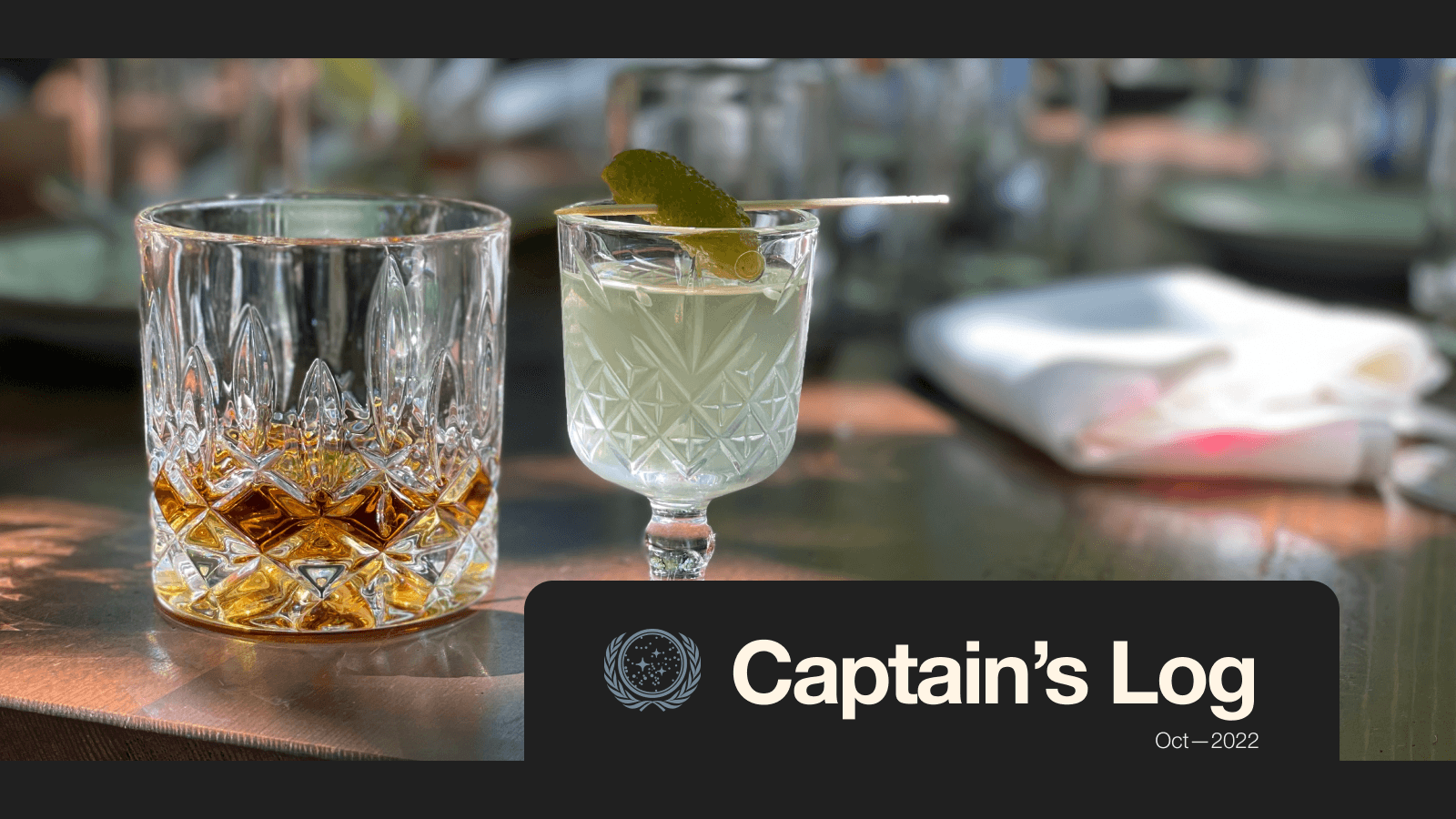 Captain's Log October 2022